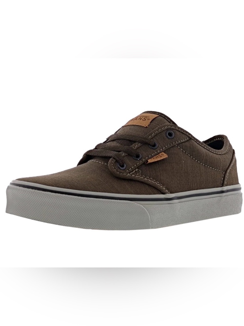 Vans Kids Atwood Textile Walnut/ Gray Sneaker